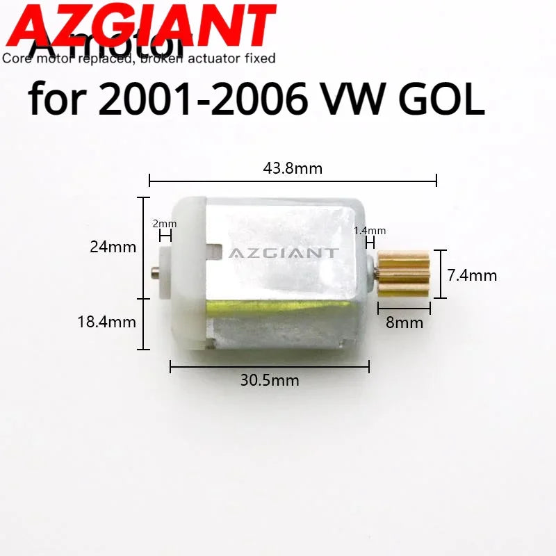 VW GOL Door Lock Actuator 12V FC 280SC 20150, Made of Metal