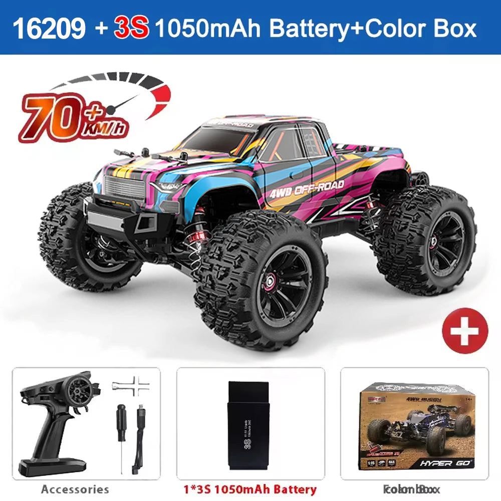 MJX 16208/16209/16210 RC Car &ndash; High Speed 4WD Off Road 16209-3S Color box