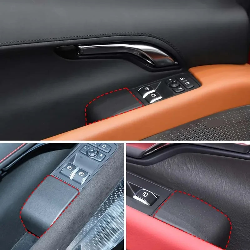 Lotus Emira Gerçek Karbon Fiber Arka Kaldırma Cam Kapak Çıkartması