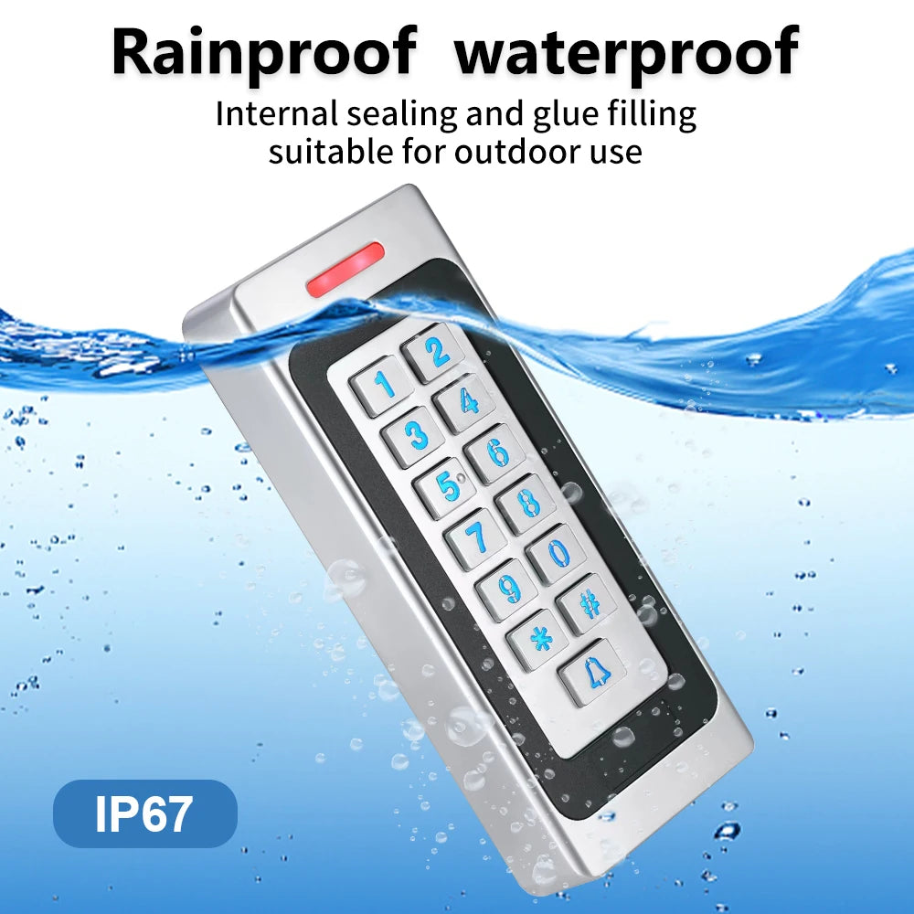 A6-EM-W / A6-MF-W &ndash; IP67 Waterproof Access Control Reader