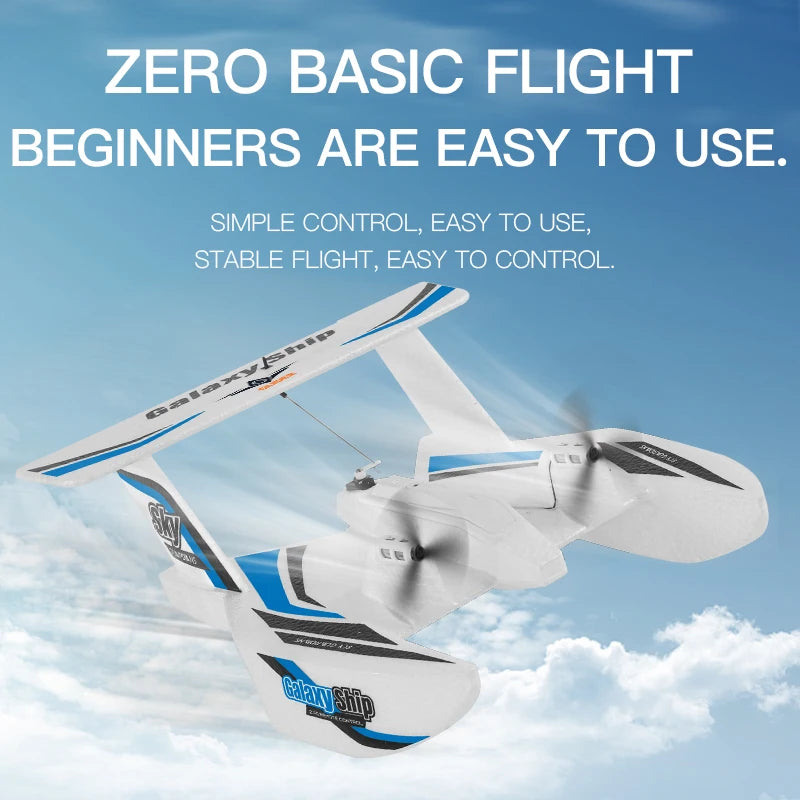 Amphibious Waterproof RC Glider &ndash; Gyro Stabilized Flight