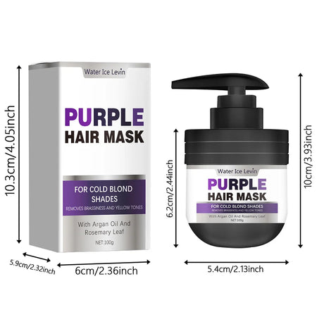 Purple Keratin Hair Mask &ndash; Nourishing Damage Repair