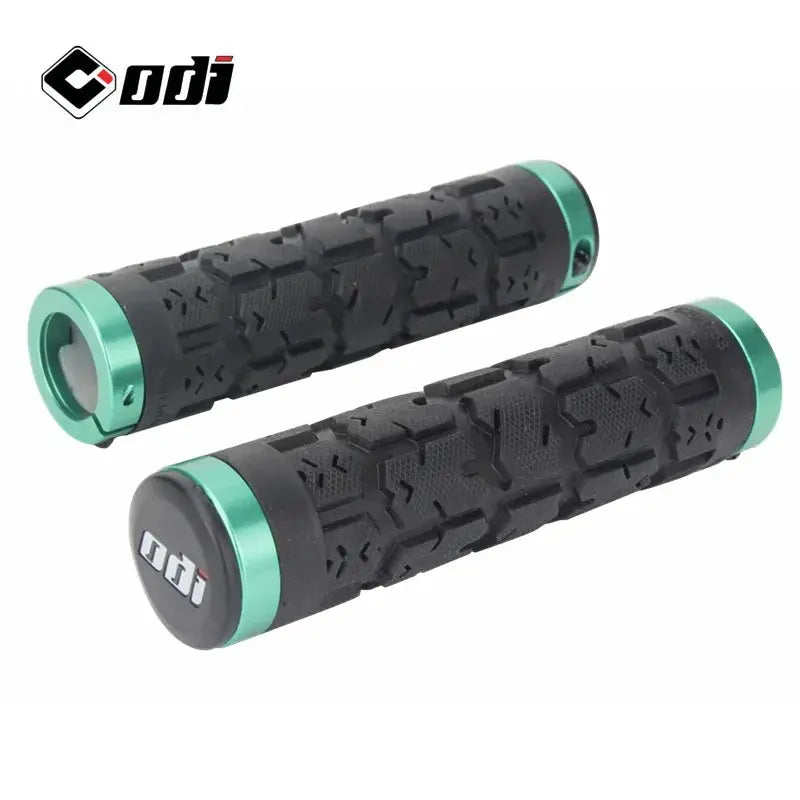 ODI Lock on Bicycle Handlebar Grips Soft Ergonomics Bike Handlebar Grip Ultralight MTB Grips Lock Ring Bicycle Handles Bike Part by InterCyprus Trading Ltd