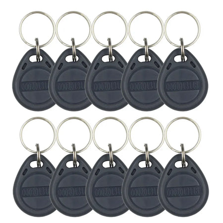 TK4100 125kHz RFID Keychain Card Tag &ndash; Access Control Ready gray 10pc