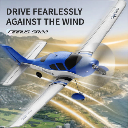 QIDI580 Stunt RC Glider Plane - 4CH 2.4G Brushless Power