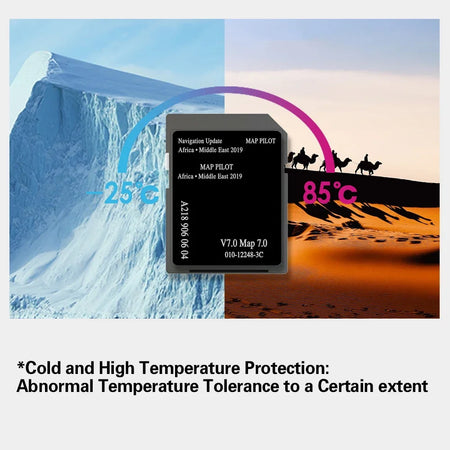 A2189060604 SD Card &ndash; Africa Middle East Maps for Mercedes