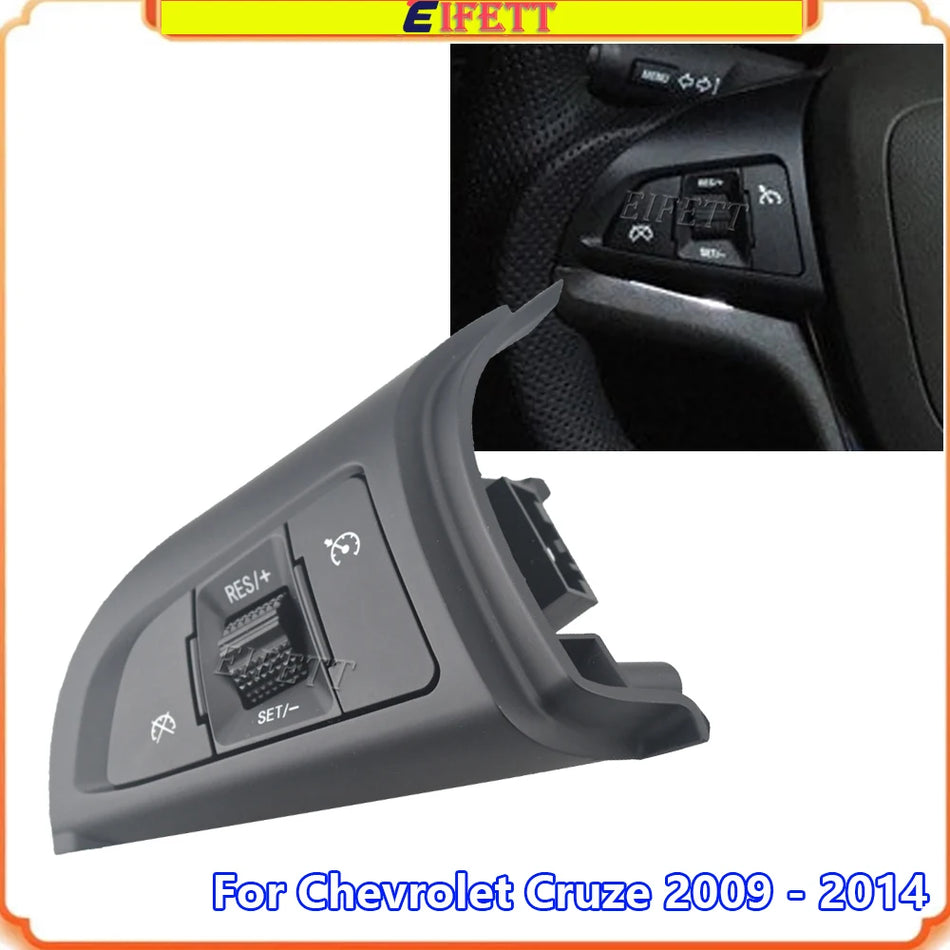 Interruttore di controllo del volante in ABS per Chevrolet Cruze Malibu 2009-2014