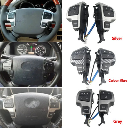 Steering Wheel Audio Control Switch Button For Toyota LAND CRUISER 200 2008-2011 84250-60050 by InterCyprus Trading Ltd