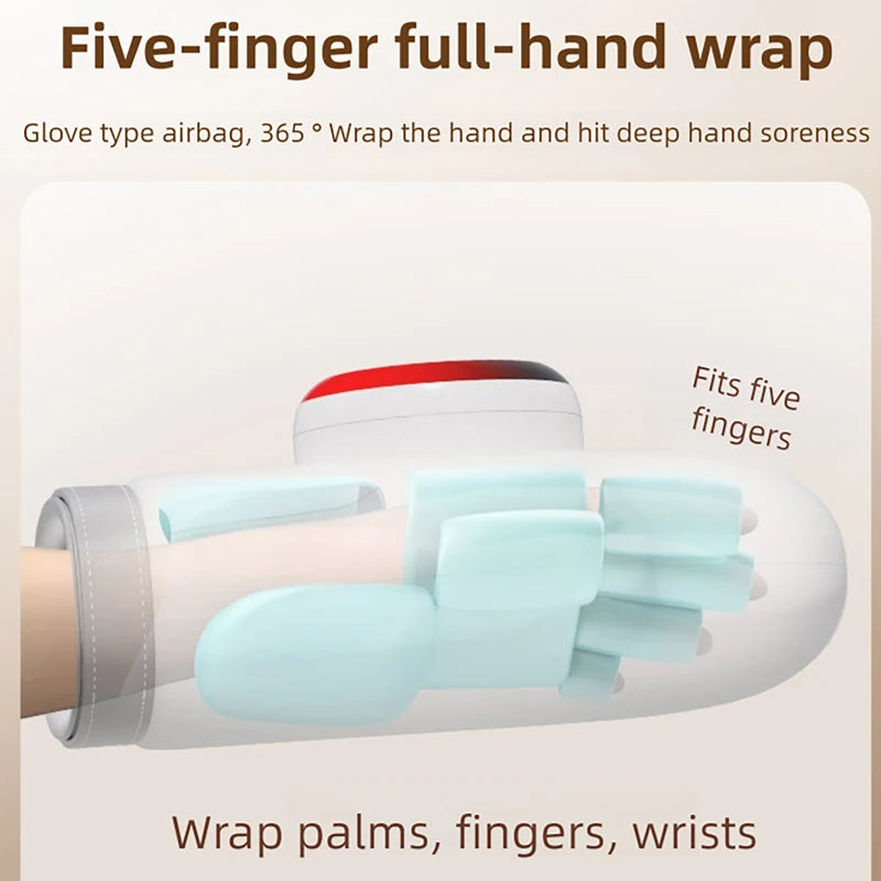 Wireless Hand Massager With Airbag Compression &ndash; Pain Relief