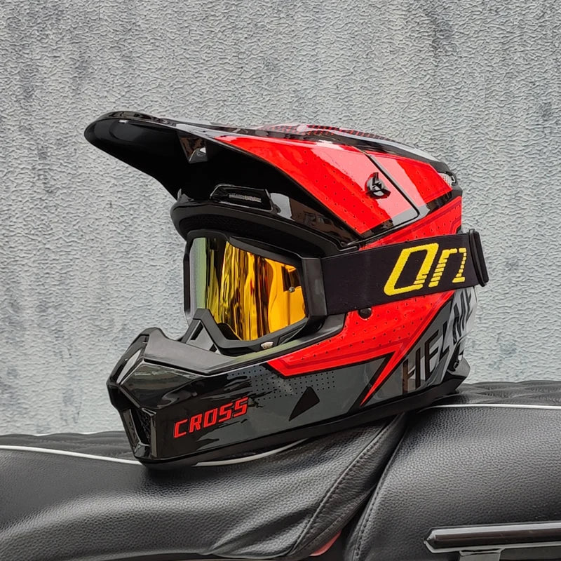 Off Road Racing Motorcycle Helmet &ndash; Full Face Protection