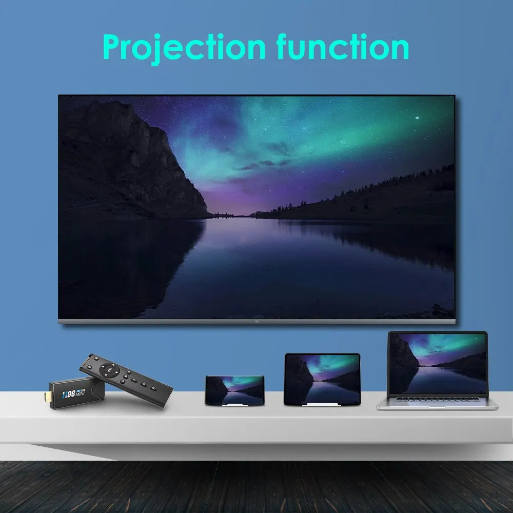 H98MINI &ndash; 4K Android TV Stick With Dual WiFi H265 Support