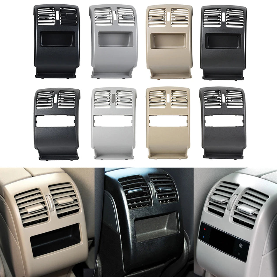 High-Quality Rear Console Air Vent Grill Cover PC and ABS for Mercedes-Benz GLK X204