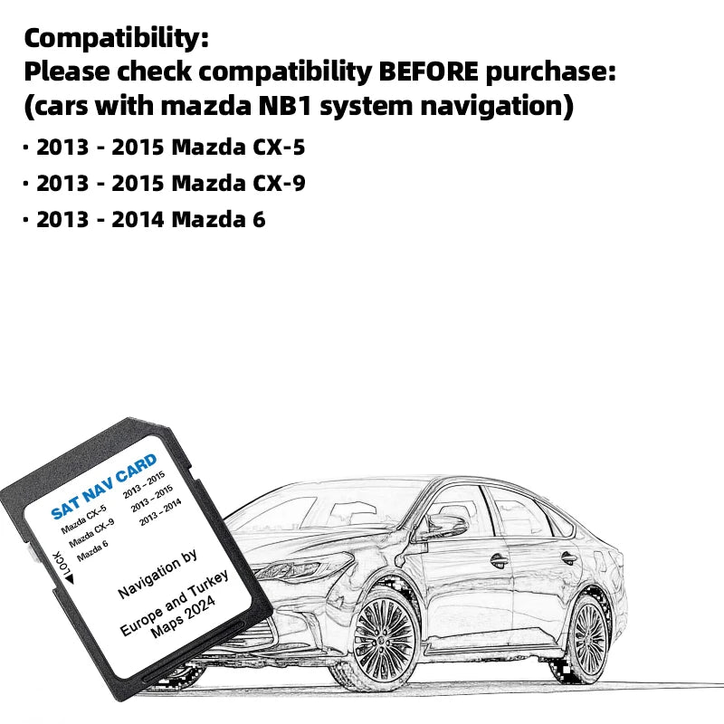 SD Navi Card Europe Map &ndash; 8GB Sat Nav With Anti Fog GPS