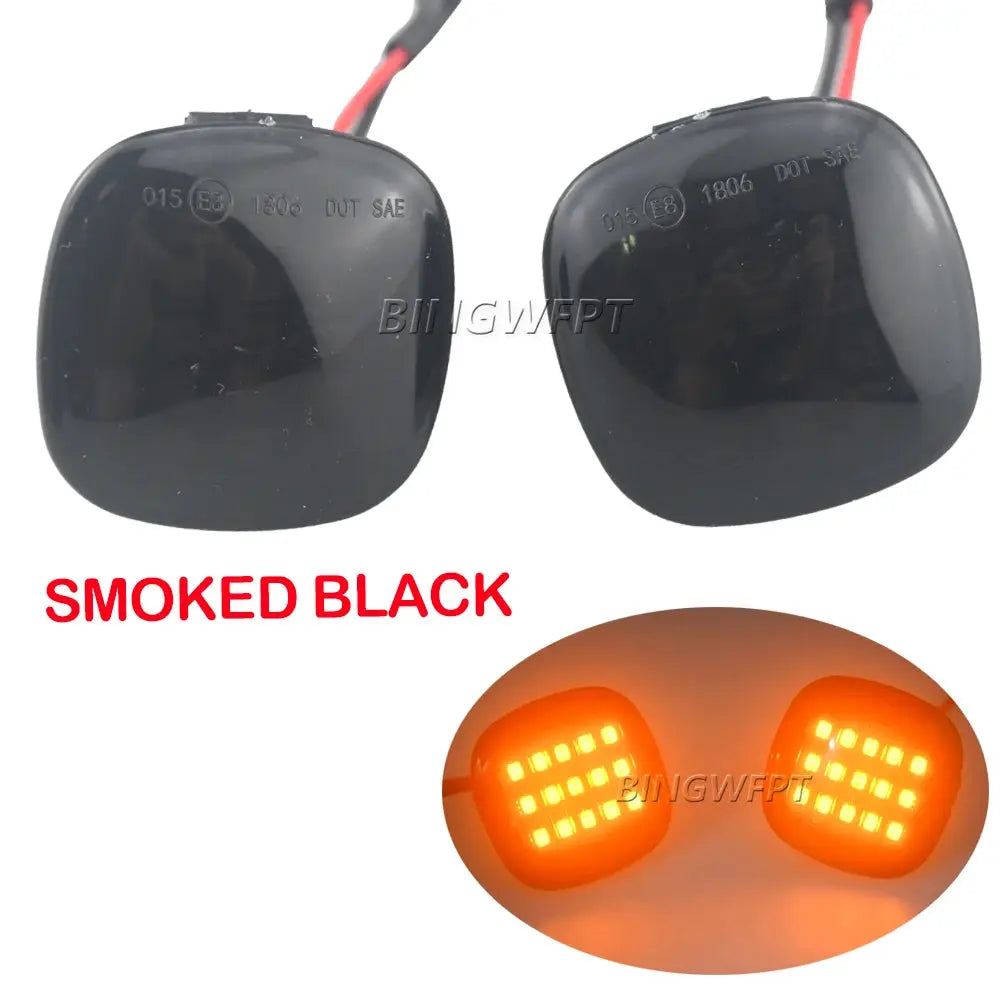 2PCS For SKODA Fabia 6Y 5J MK2 Octavia 1U A4 MK1 Rapid NH3 Roomster 5J Superb 3U LED Dynamic Side Marker Turn Signal Light by InterCyprus Trading Ltd