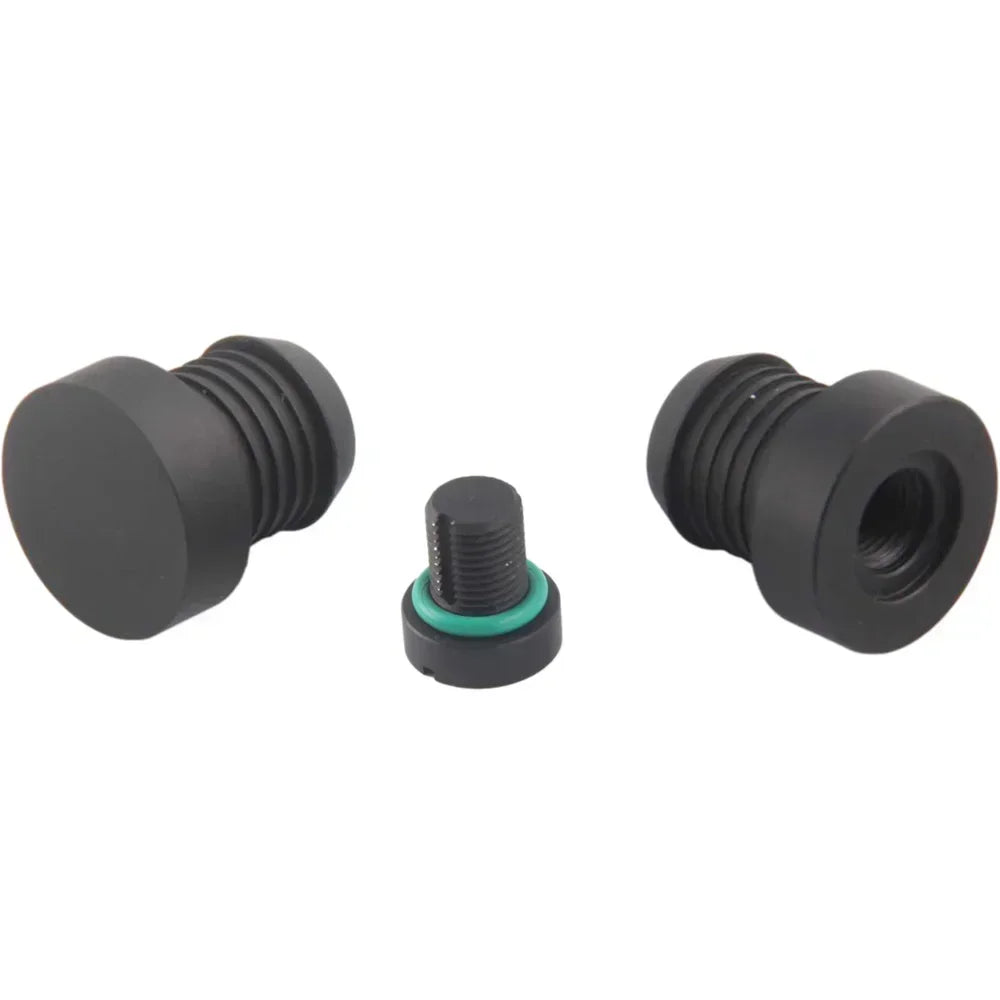 Aluminum Cooler Blanking Plugs For BMW E46 E53 E60 E61 E65 E83 E90 Short Version by InterCyprus Trading Ltd