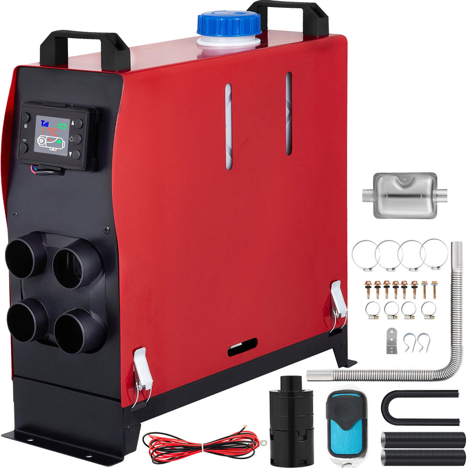 12V 5KW Diesel Car Heater With LCD Remote For Boats Vehicles