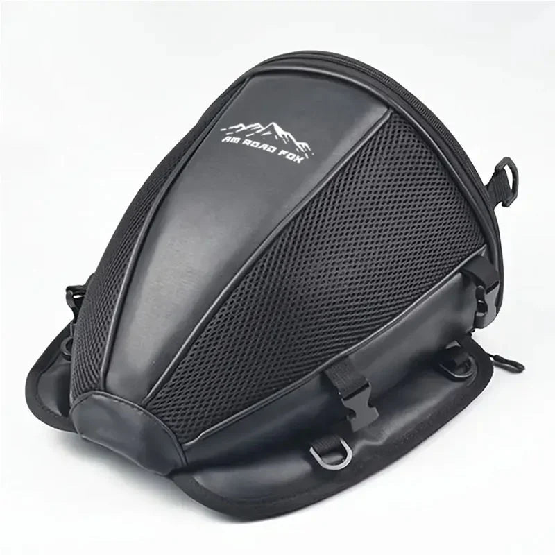 NEW Motorcycle Back Seat Bag - Multifunctional Waterproof black