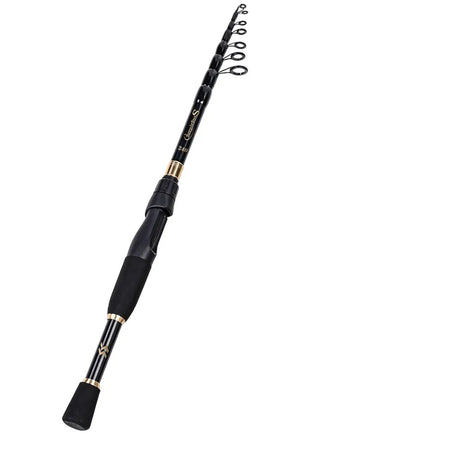 Sougayilang Telescopic Fishing Rod - Ultralight Carbon Fiber Spinning/Casting spinning / 1.8 m