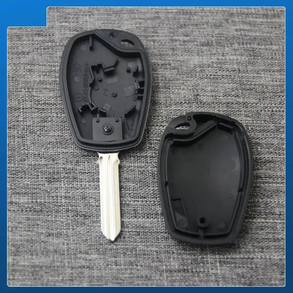 10pcs/lot Car Transponder Key Shell Casing Fob for Renault Logan with Uncut HU136 Blade No Buttons by InterCyprus Trading Ltd
