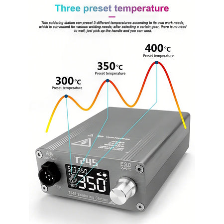 OSS T245 Solder Station - 130W Constant Temperature