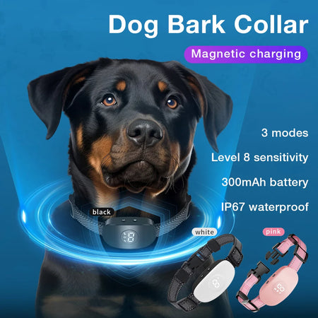 Anti Barking Dog Collar 778 &ndash; Rechargeable Bark Stopper