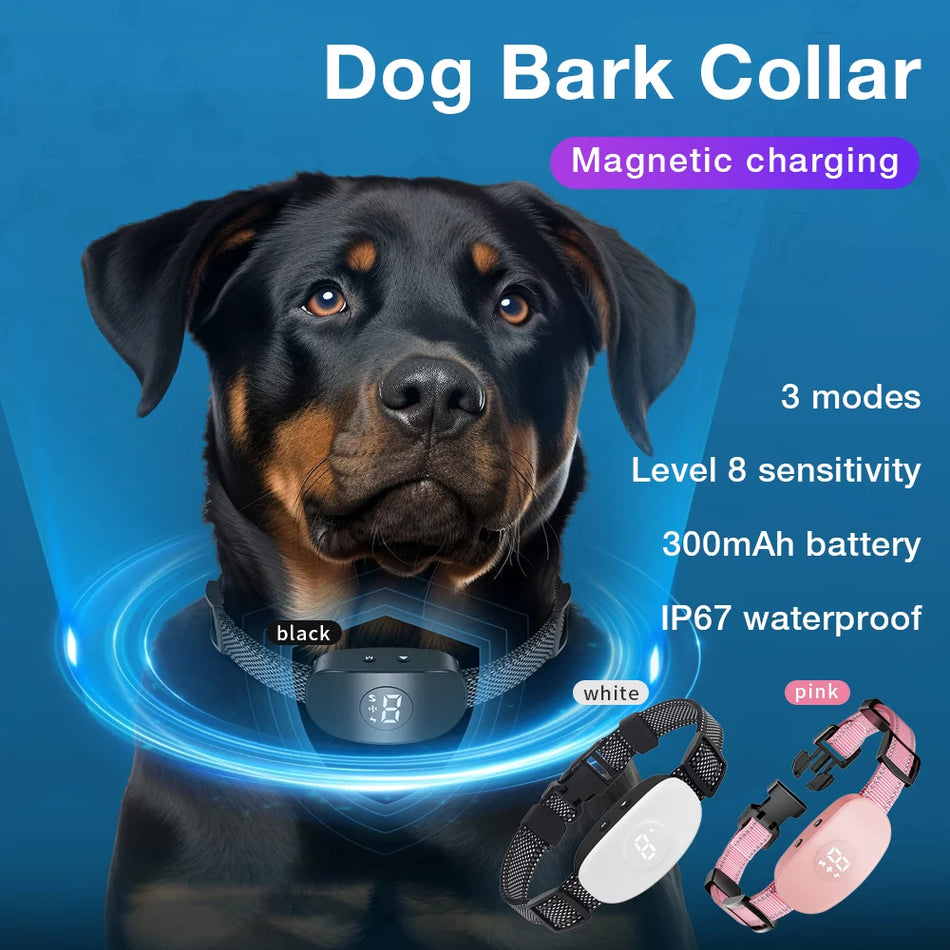 Anti Barking Dog Collar 778 &ndash; Rechargeable Bark Stopper
