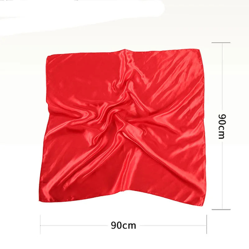 Women Solid Scarf &ndash; Elegant Simulated Silk Design