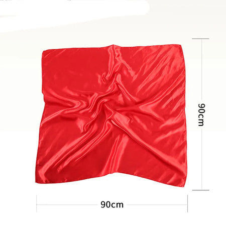 Women Solid Scarf &ndash; Elegant Simulated Silk Design