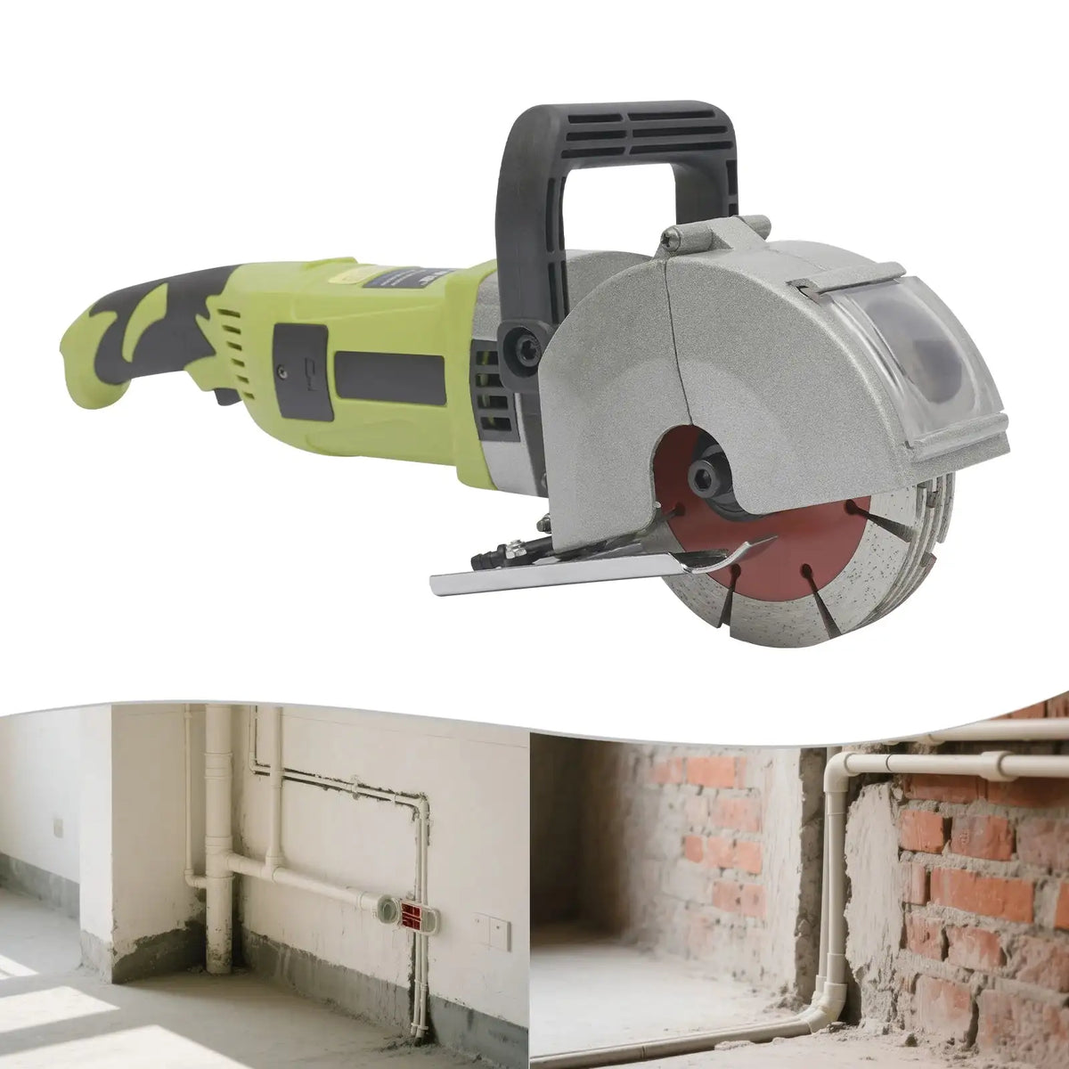 4000W Electric Grooving Machine Diamond Cutter &ndash; Dust Free Silver / france