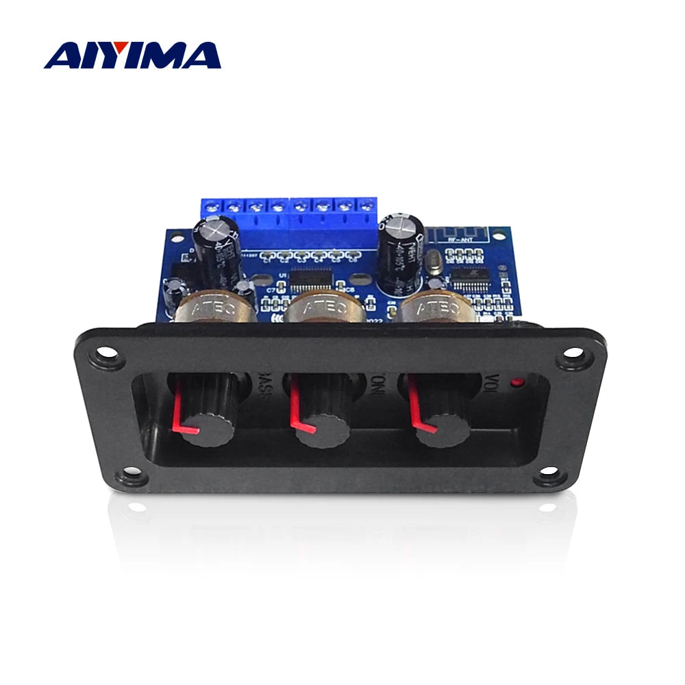 Aiyima 2.1 Bluetooth 5.0 Mini Subwoofer Power Amplifier 2x25W+50W Default Title