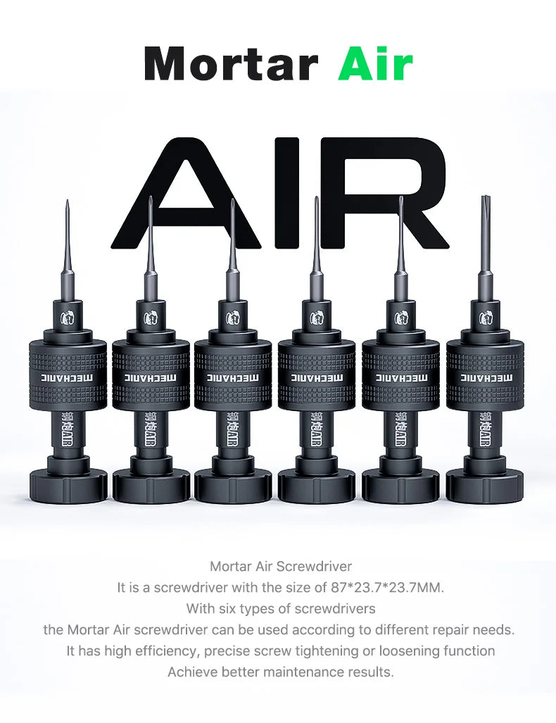 MECHANIC Screwdriver Mortar Air &ndash; Multifunctional Magnetic Repair Set