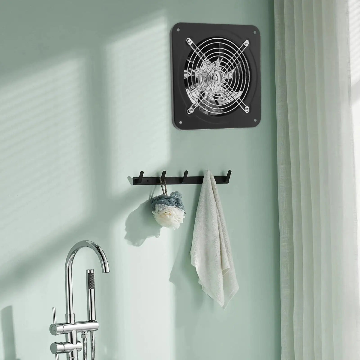 Exhaust Fan 220V 6 Inch Copper Motor &ndash; Low Noise Airflow