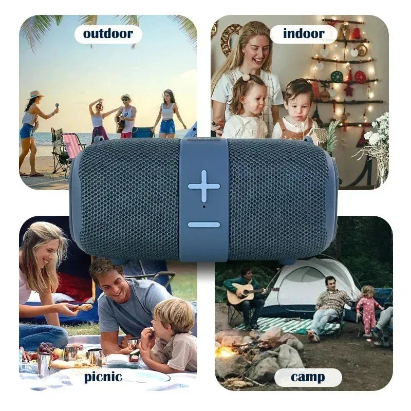 TG667 Outdoor Portable Dual Bluetooth Speaker with RGB and Subwoofer