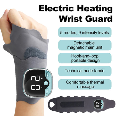 Electric Wrist Massager &ndash; Five Modes With Heat Massage