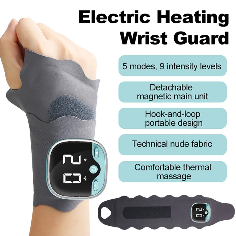 Electric Wrist Massager &ndash; Five Modes With Heat Massage