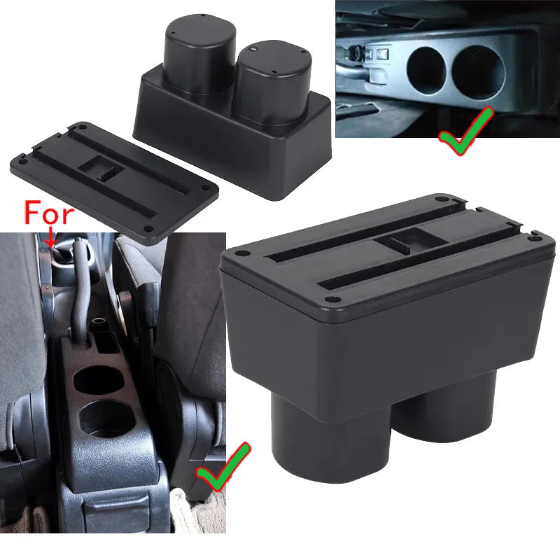 Централен подлакътник с кожа и ABS за Nissan Tiida Sylphy Versa Latio