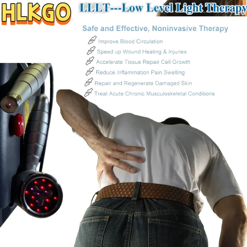 Lékařské zařízení pro terapii LLLT s dvojitou sondou 1055mW