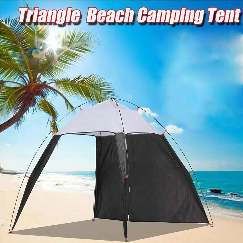 Versatile Outdoor Canopy Beach Shelter Tent with Anti-UV and Waterproof Features