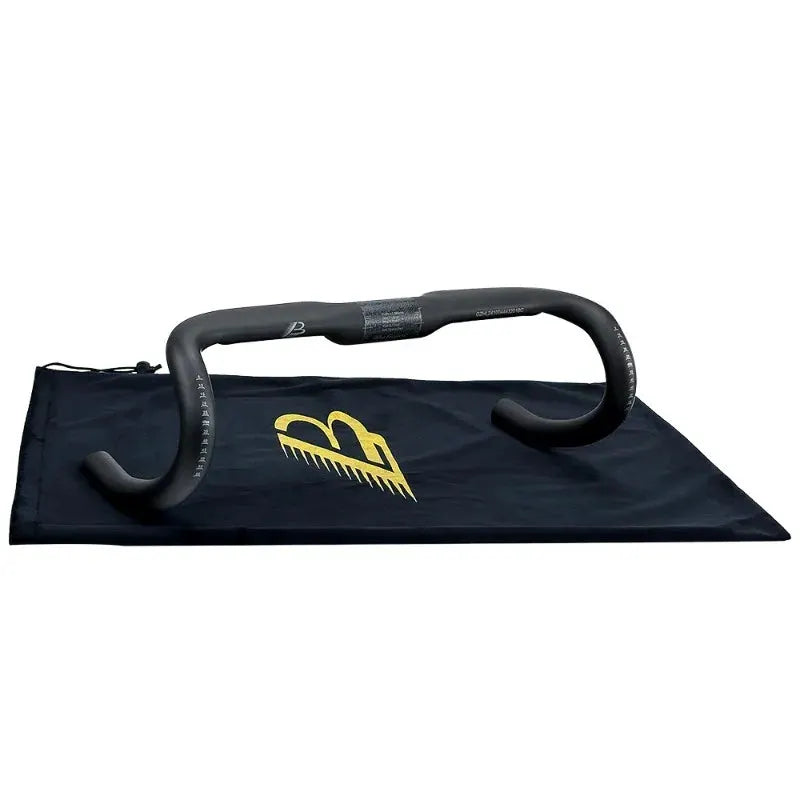 BALUGOE Full Internal Wiring Road Bike Handle Bar Full Carbon Road Bicycle Handlebar Professional Competition Carbon Fiber Bar by InterCyprus Trading Ltd