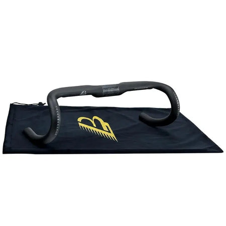 BALUGOE Full Internal Wiring Road Bike Handle Bar Full Carbon Road Bicycle Handlebar Professional Competition Carbon Fiber Bar by InterCyprus Trading Ltd