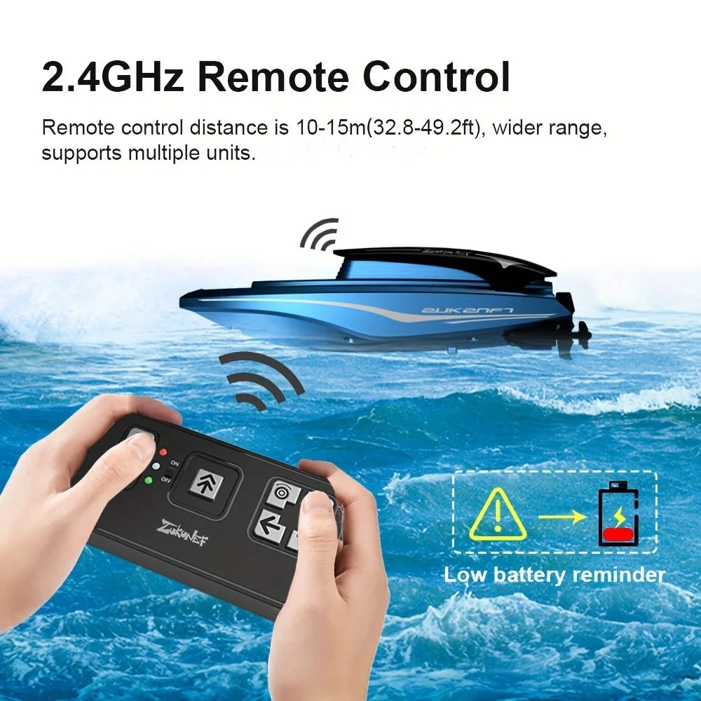 New Mini RC Boat Remote Control High Speed &ndash; LED Light