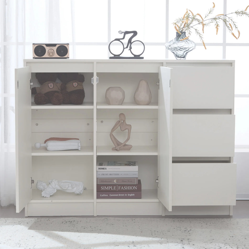 Σύγχρονη Μπουφέ Με Ντουλάπι Παπουτσιών Και Μεγάλη Αποθήκευση