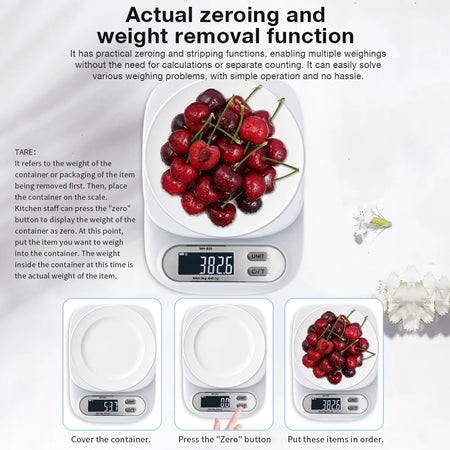 WH-B33/B35 Digital Kitchen Scale - High Precision 0.1g