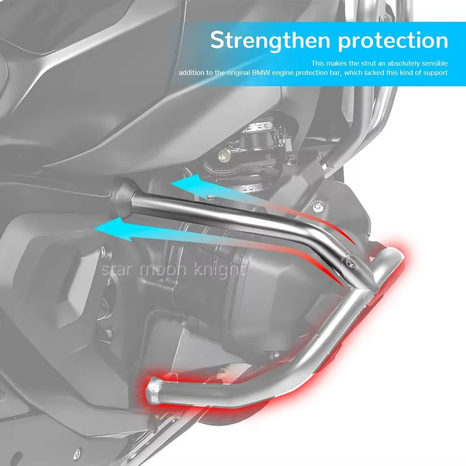 Защитная дуга двигателя BMW R1300GS 2023, нержавеющая сталь