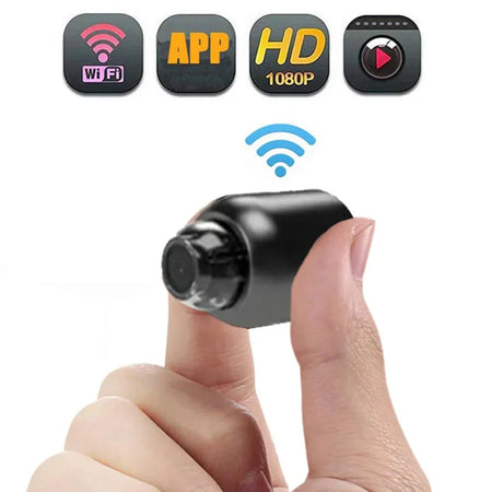 1080P HD X5 Mini WiFi Camera with Sound Detector and Night Vision