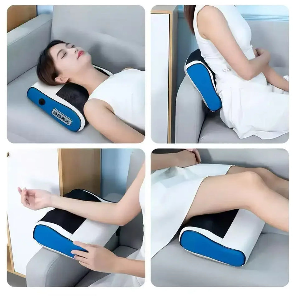 Almofada de Massagem para o Pescoço 4D com Aquecimento