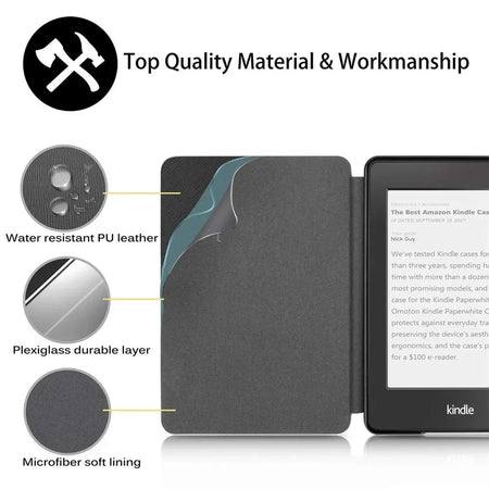 Magnetic Pouch Cover for Kindle Paperwhite (2021-2024) - Shockproof &amp; Anti-Dust