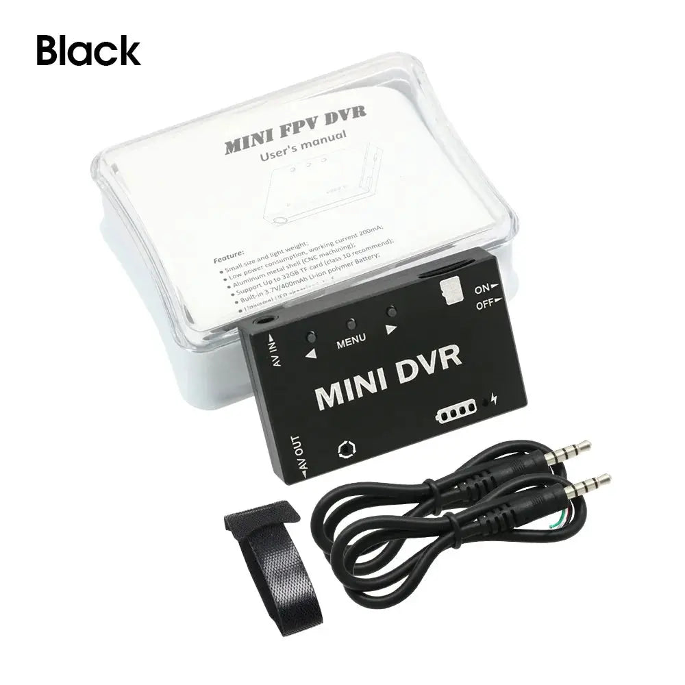 FPV Recorder Mini FPV DVR Module NTSC/PAL Switchable Built-in Battery Video Audio FPV Recorder for RC Models Racing FPV Drone by InterCyprus Trading Ltd