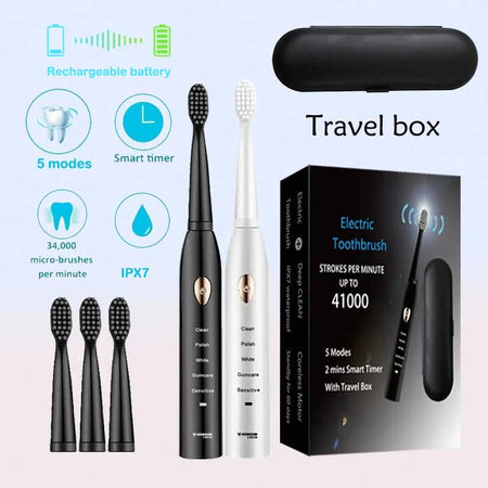Sonic Electric Toothbrush &ndash; 5 Gear Modes for Superior Cleaning