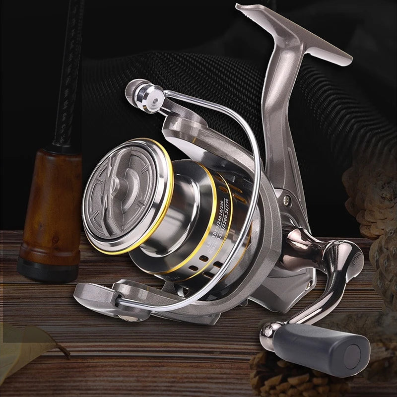 High-Speed Spinning Fishing Reel - 30KG Max Drag, 5.2:1 Gear Ratio